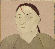 Drawing of Kikuchi Jiro 